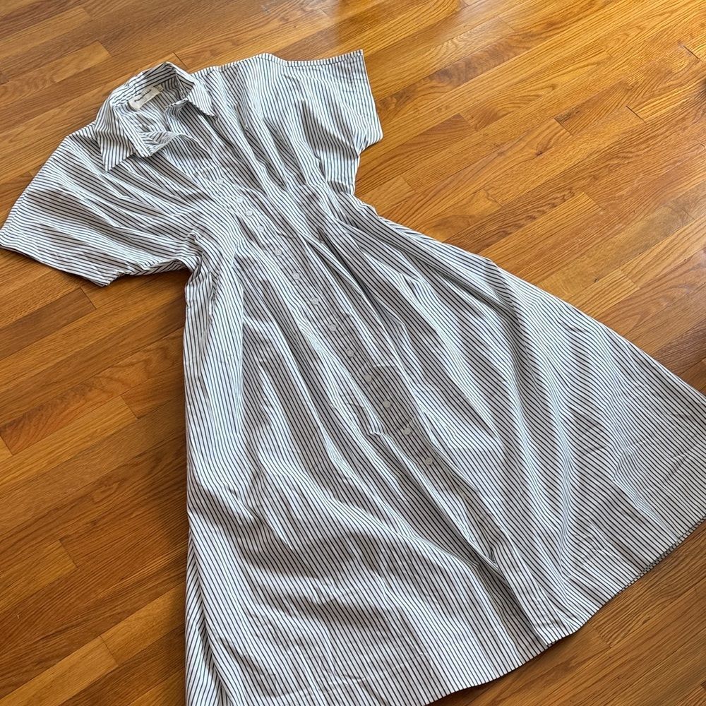 Anthropologie The Tobie Shirt Dress by Exquise - Picture 4 of 7
